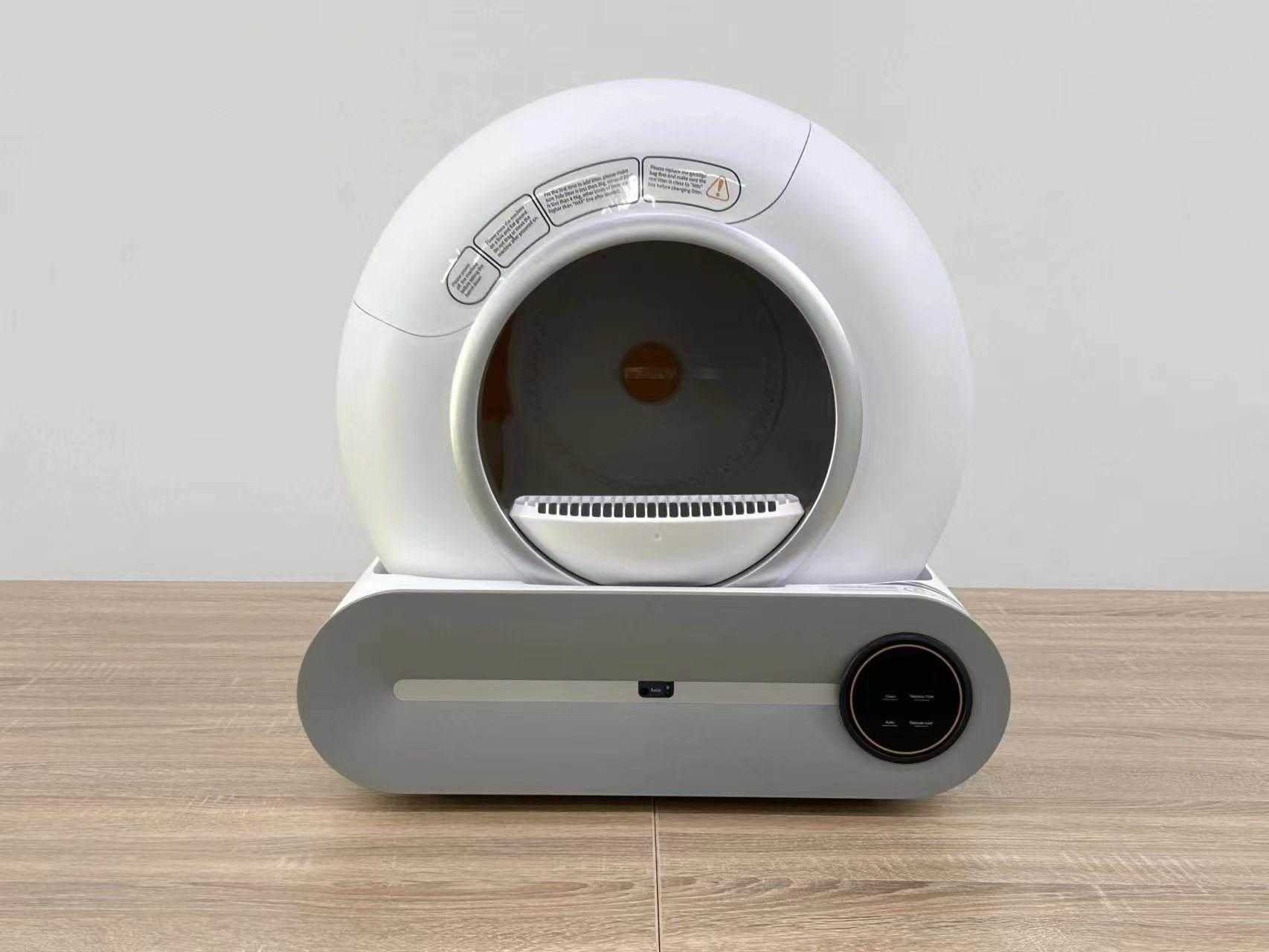 Top Selling Pet Products Automatic Cat Litter Box App Control 65l Intelligent Self-cleaning Oem Smart Cat Toliet Cat Products