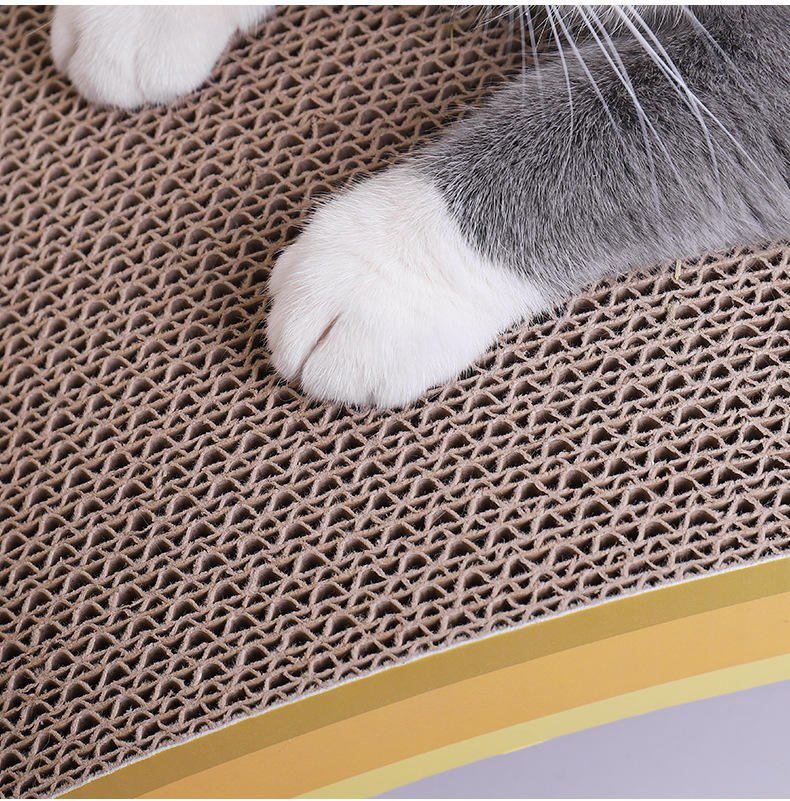 Hot Sale Banana Shape Pet Climbing Frame Cat Scratching Board Products Cat Scratch Sofa Protector Cat Scratching Post With Bed