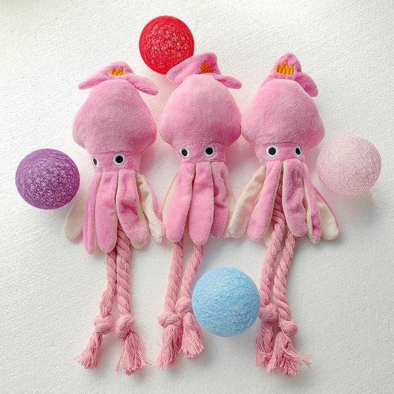 Hot Products Top Sellers Winter Plush Toy Pet Fashion Designs Octopus Plush Toy Cute Kitten Plush Toy Stuffed Animal Pet