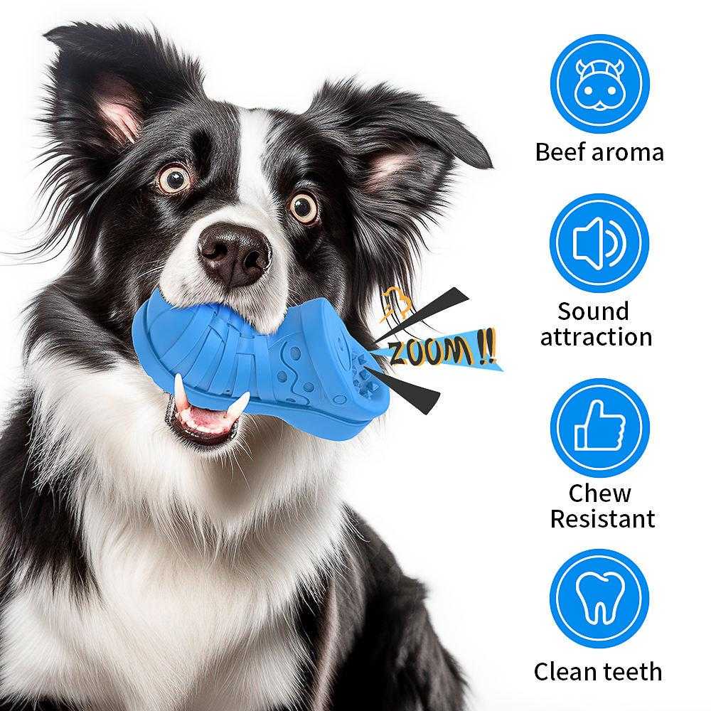 Amazon Top Seller Ultra Durable Non-toxic Pet Tooth Cleaning Interactive Bone Toys Rubber Dog Chew Toy For Aggressive Chewers