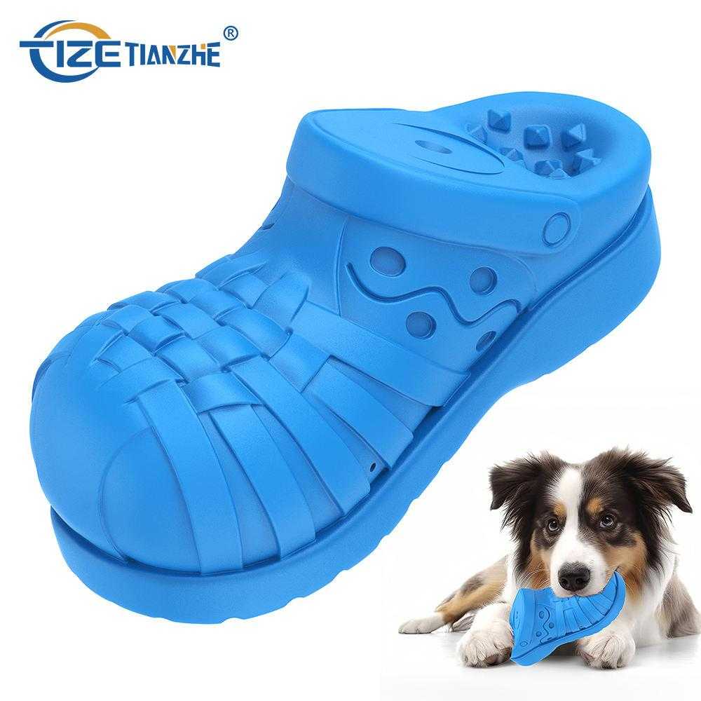 Amazon Top Seller Ultra Durable Non-toxic Pet Tooth Cleaning Interactive Bone Toys Rubber Dog Chew Toy For Aggressive Chewers