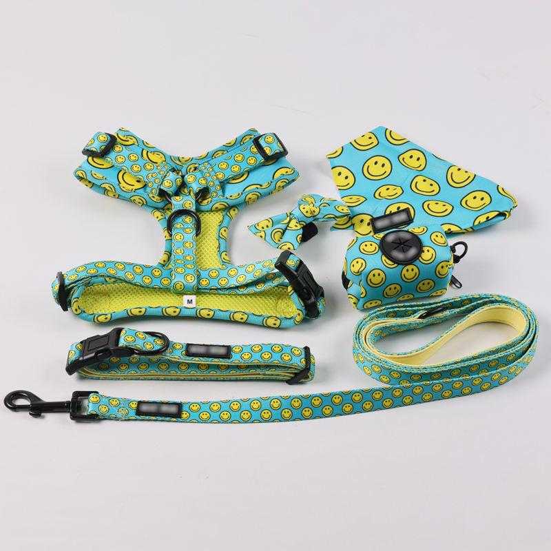 Dog Chest Harness Pattern Pet Vest For Small Dogs Soft Harness Chest Harness Adjustable