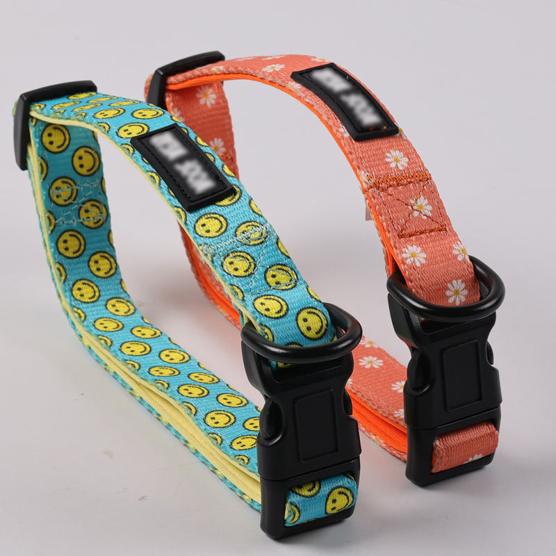 Best Products Neoprene Fashion Comfort Custom Logo Pet Harnesses Luxury Padded Dog Collar Leash Set