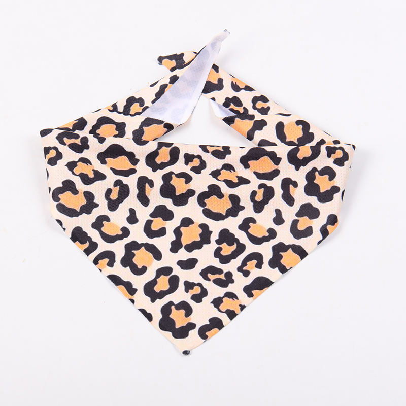 Oem Classic Leopard Logo Neoprene Material Padded Collar Leash Mesh Breathable Dog Walk Designer Har Harness