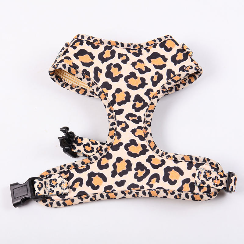 Dog Vest Harness Collar Leash Bandana Cooling Soft Padded Oem Supplies No Pull Custom Adjustable Pet Dog Harness Set