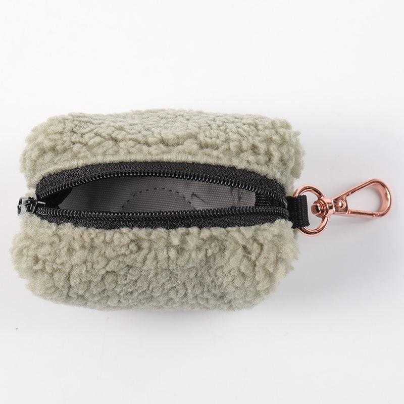 Green Solid Colored Custom Pvc Label Logo Pets Accessories Dog Harness And Leash With Poop Bags Dispenser Set