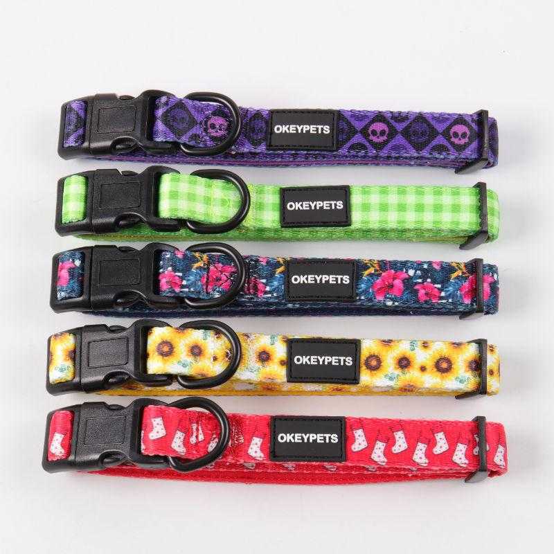 Designer Harness Set Red Sock Neoprene Adjustable Customized Step In Dog Harness Set Har For Pet