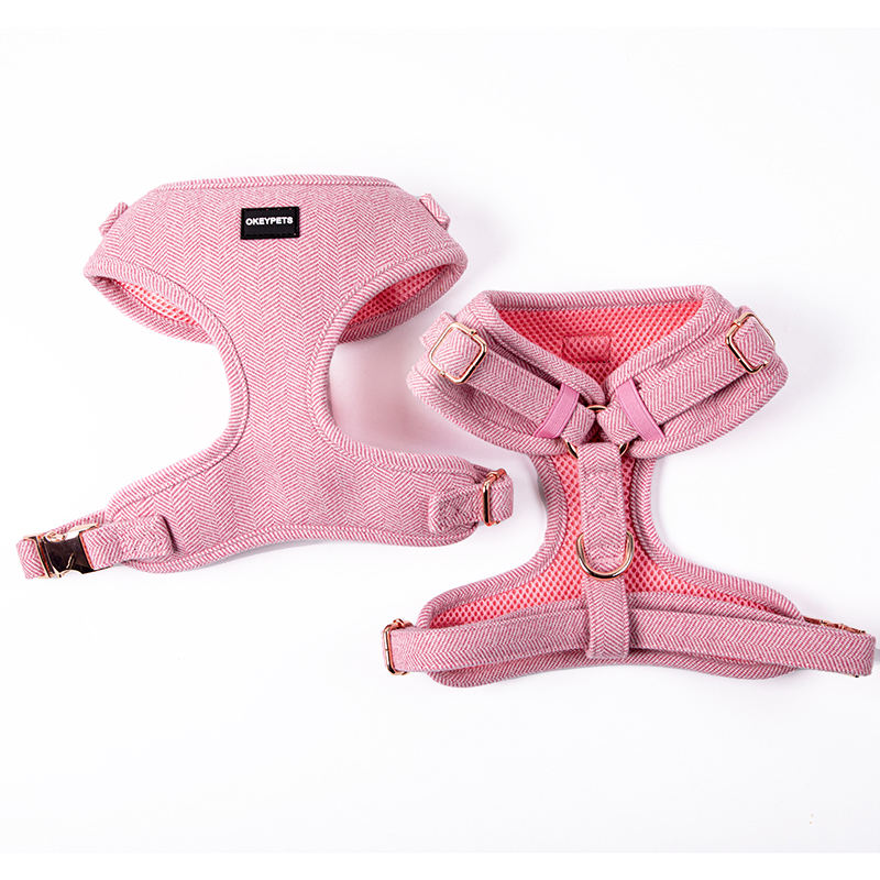 Pet Supplies Luxury No Pull Dog Harness And Leash No Pull Multi-colored Breathable Dog Harness Set