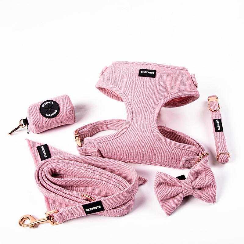 Pet Supplies Luxury No Pull Dog Harness And Leash No Pull Multi-colored Breathable Dog Harness Set