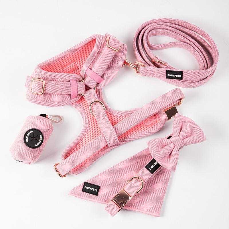 Pet Supplies Luxury Xxs Dog Collar Lead Set Mesh Wholesale Dog Harness Custom Logo
