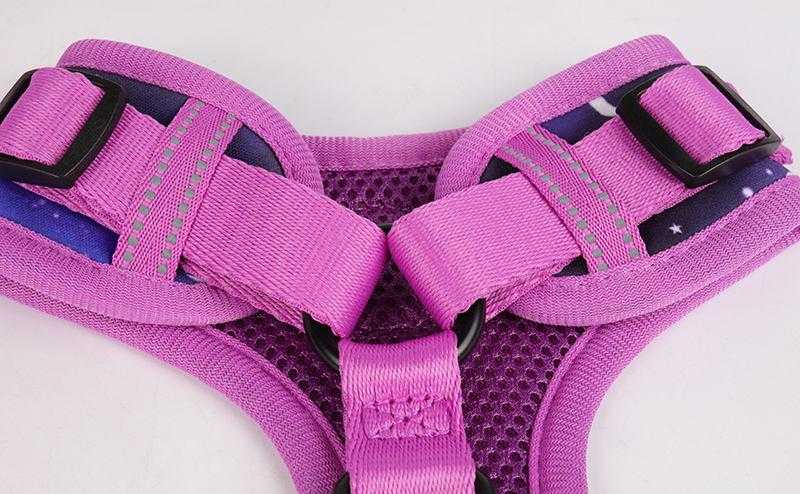 Custom Neoprene Fashion Solid Color Dog Harness Har Luxury New Design Pet Harness Jacket