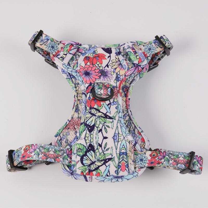 Sublimation Logo Oxford Custom Designer No Pull Heavyduty Medium Dog Vest Harness For Large Dogs