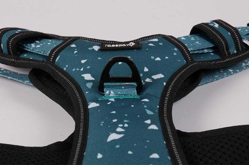 Wholesale Oxford Nylon Luxury Customized Logo Designer No Pull Big Dog Training Adjustable Harness For Large Dogs