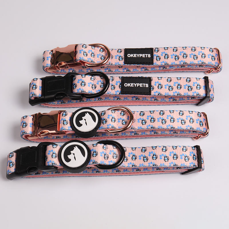 Bow Tie Pet Cat Collar Custom Design Neoprene Dog Smart Neck Collar Packaging