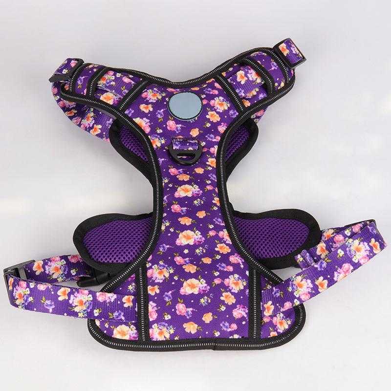 Heavy Duty Pet Vest Set Packaging Nylon Oxford Adjustable No Pull Dog Harness Vest Medium Large Breed
