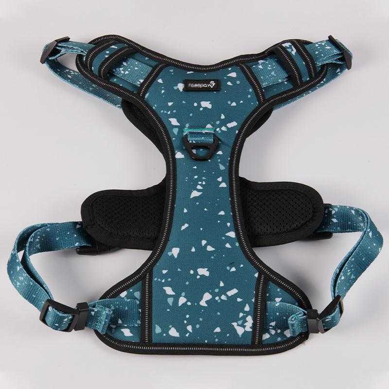 Pet Suppliers Customized Pet Vest Padded Mesh Nylon Oxford Easy Control Handle Durable Big Dog Harness Vest