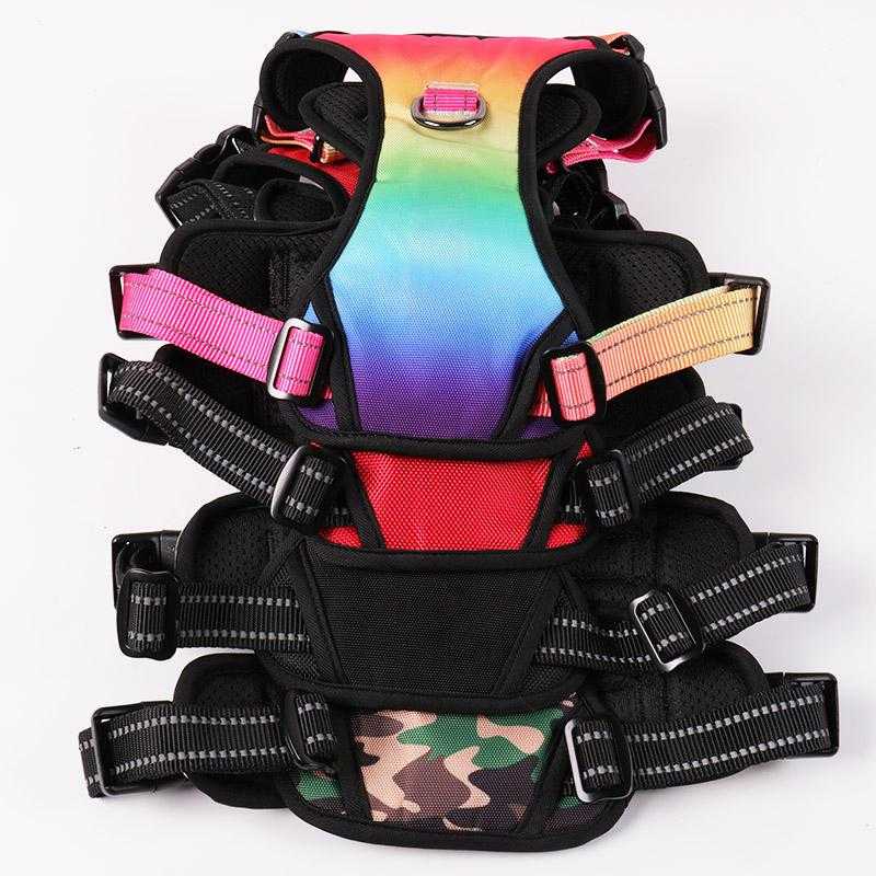 Led Light Battery Luminous Pet Dog Safety Waterproof Highly Reflective Vest Harness