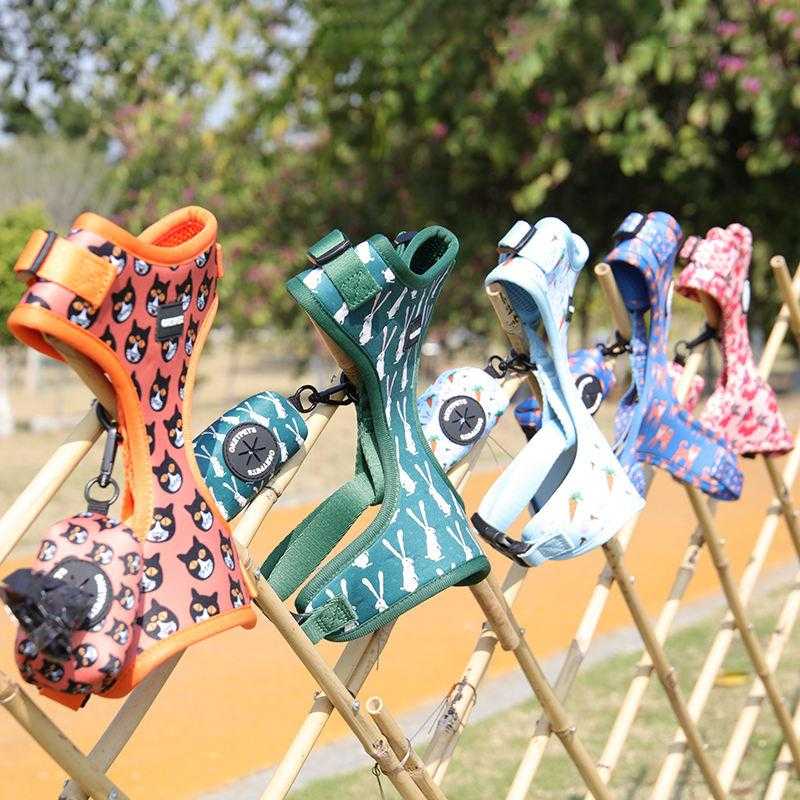 Wholesale Pet Harness Vest Step In Designer Reflective Strap Fancy Harnesses For Medium Dogs
