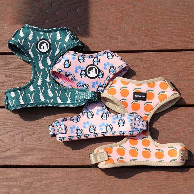 Wholesale Pet Harness Vest Step In Designer Reflective Strap Fancy Harnesses For Medium Dogs