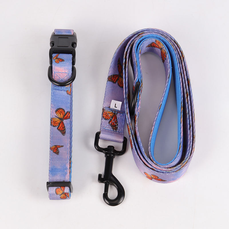 Colorful Adjustable Dog Collar,Solid Ombre Pet Collar,Customized Cat Collar In Bulk And Leash