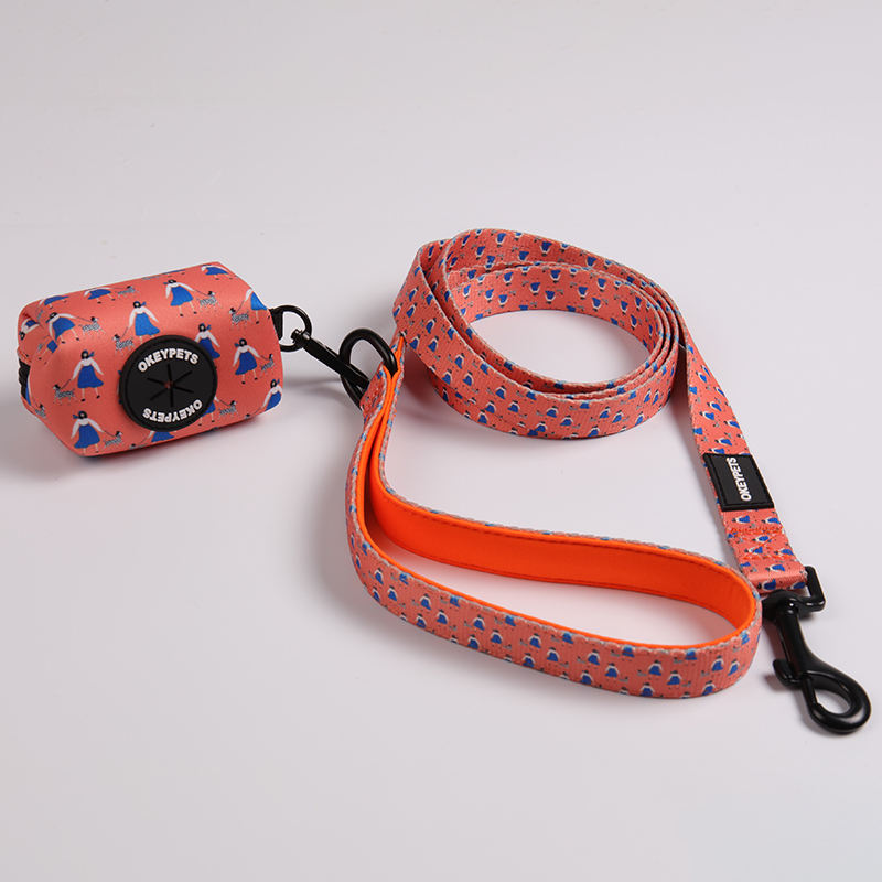High Quality Luxury Neoprene Padded Mesh Small Pet Harnesses Dog Harness Collar With Oem Pattern