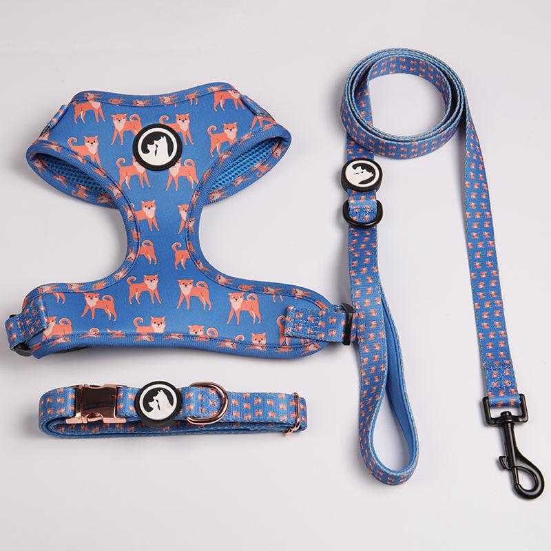 No Pull Dog Chest Harness Durable Neoprene Friendly Frenchie Pet Harness For Dogs