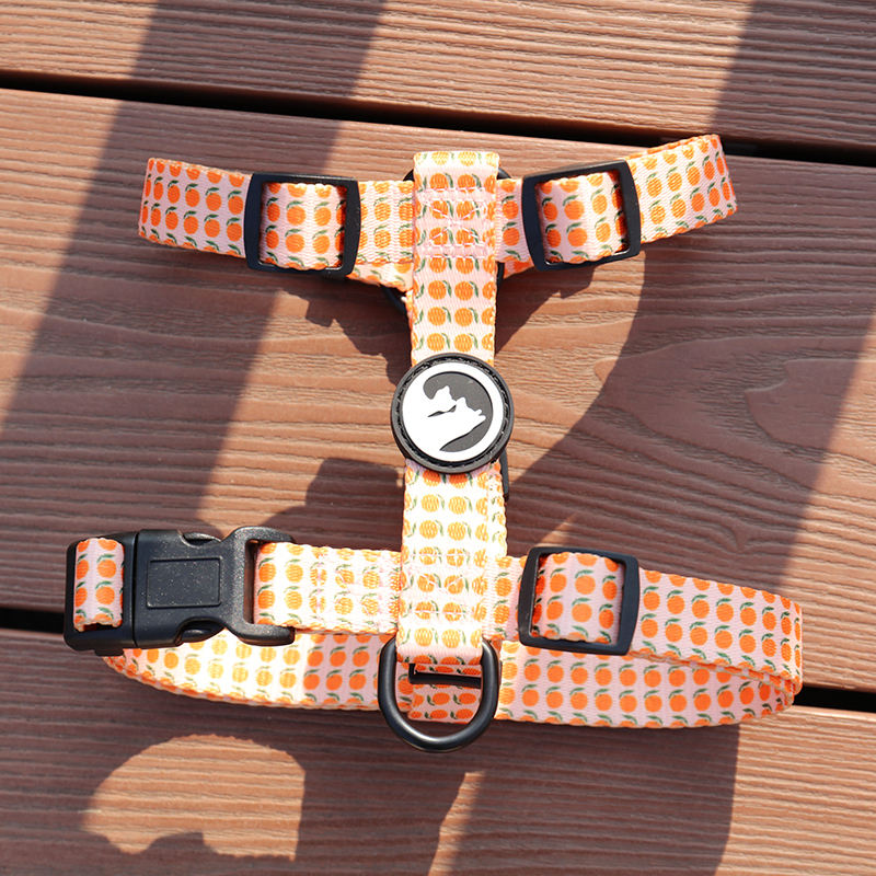 Dogs Accessories Harness Coats Colorful Sublimation Retractable Dog Vest Harness With Plastic Buckle