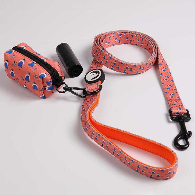 Custom Szie Multi-colors Safety Anti Pulling Sublimation Puppy Vest Dog Harness Leash Set