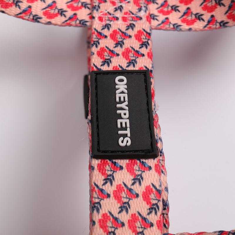 Polyester Dog Harness Custom Pattern Cute Dog Leash And Harness With Sublimation Blanks Logo