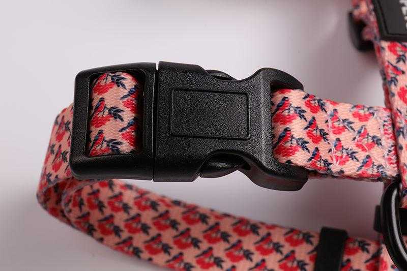 Polyester Dog Harness Custom Pattern Cute Dog Leash And Harness With Sublimation Blanks Logo