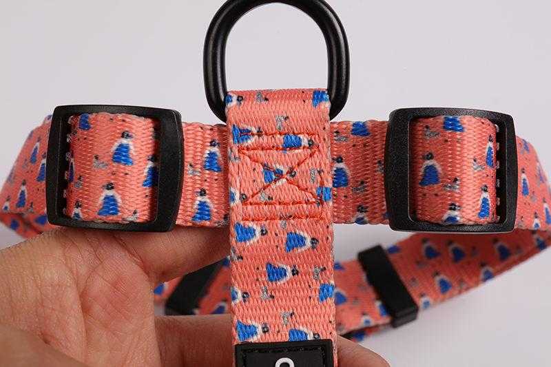 Dog Harness Collar Leash Pet Supplies Polyester No Pull Adjustable Dog Harness