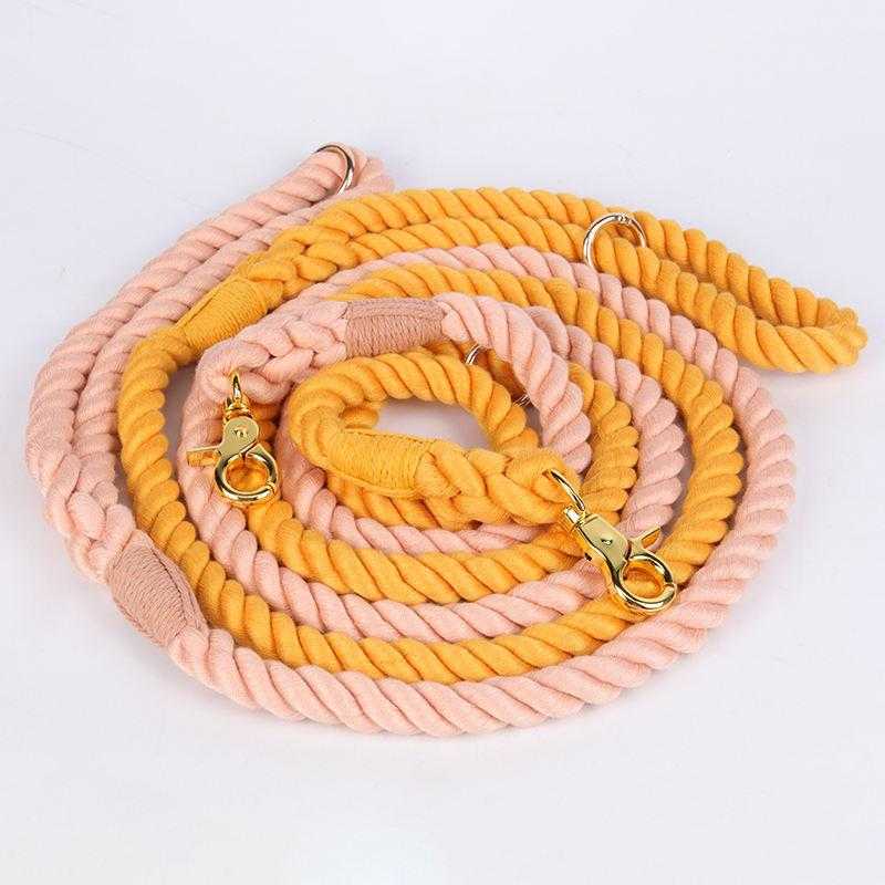 In Stock Dog Leash Modern Customise Best Cotton Rope Pet Products Supplier Dog Leash