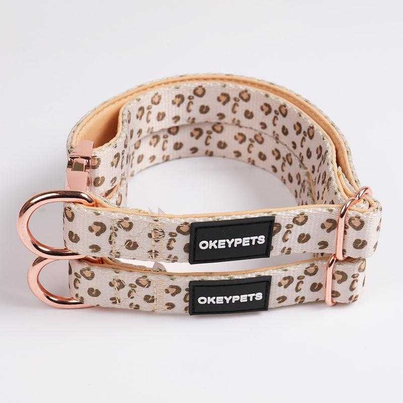 Dog Collar Leash Manufacturers Designer Wholesale Durable Sublimation Luxury Pet Collars & Leashes Custom Printed