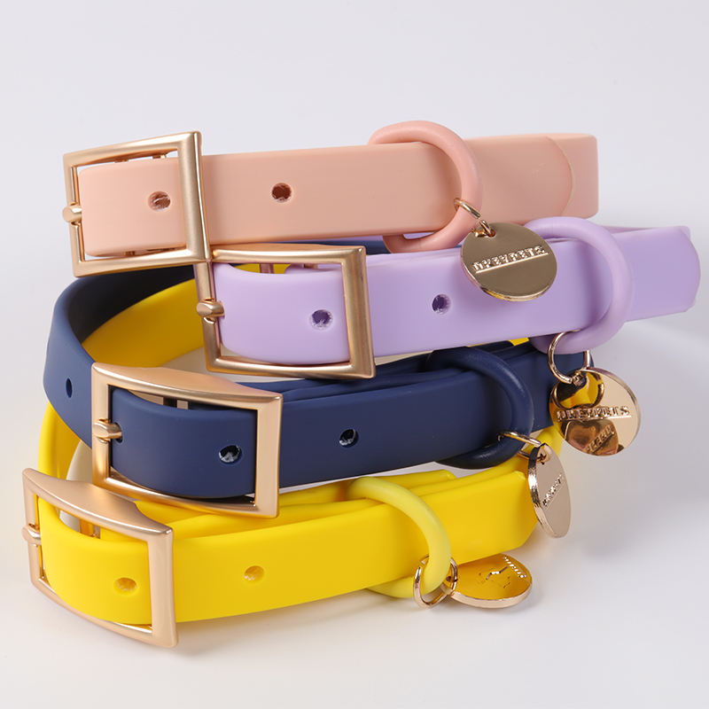 Hot Sale Heavy Duty Adjustable Thick Pet Neck Collar High Quality Pvc Rubber Personalised Dog Collar