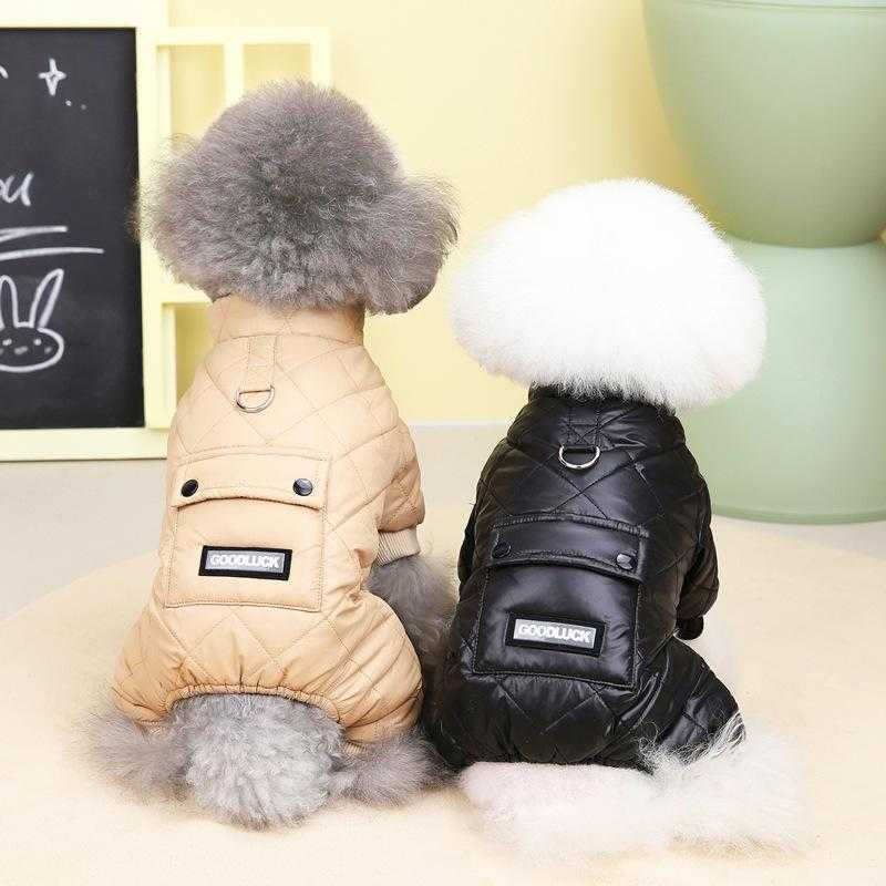 2022 Wholesale Pet Dog Waterproof Coat Dog Winter Clothes Luxury Warm Dog Clothes