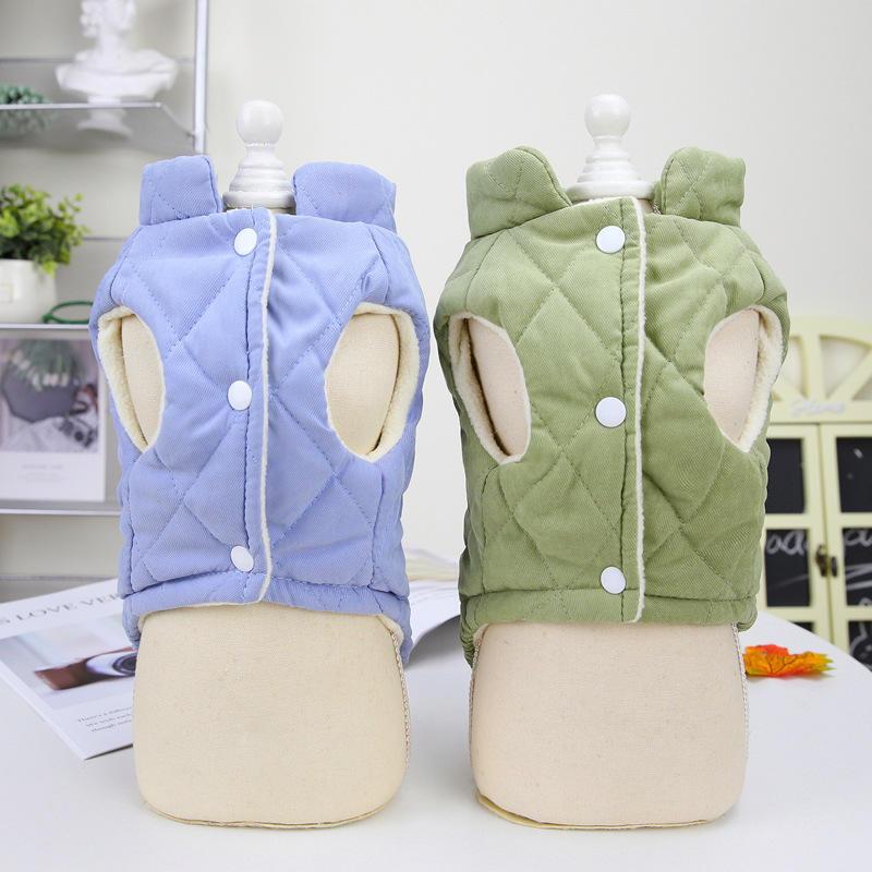 New Plush Legs Small Pet Clothes Jacket Coat Dog Winter Coat For Dogs