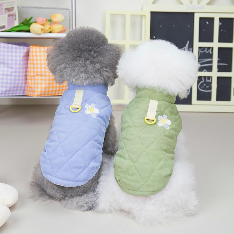 New Plush Legs Small Pet Clothes Jacket Coat Dog Winter Coat For Dogs
