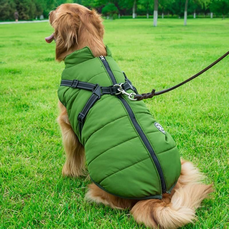 Dog Coat For Cold Weather Dog Clothes Jacket With Reflective Trim Large Dog Clothing