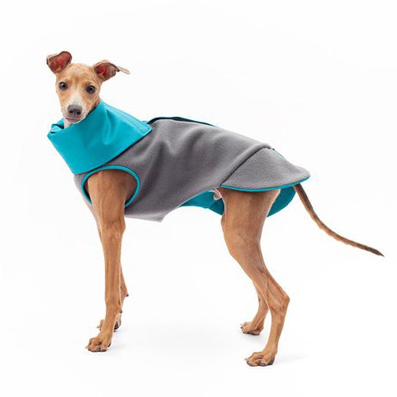 Warm Turtleneck Double-sided Trendy Dog Coat Waterproof Pet Apparel Dog Clothes