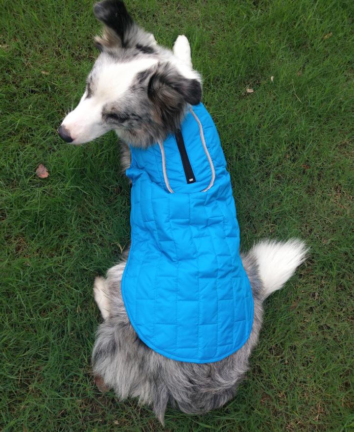 Autumn Winter Pet Clothes Reflective Dog Clothes Waterproof Pet Jackets Dog Clothes Vest