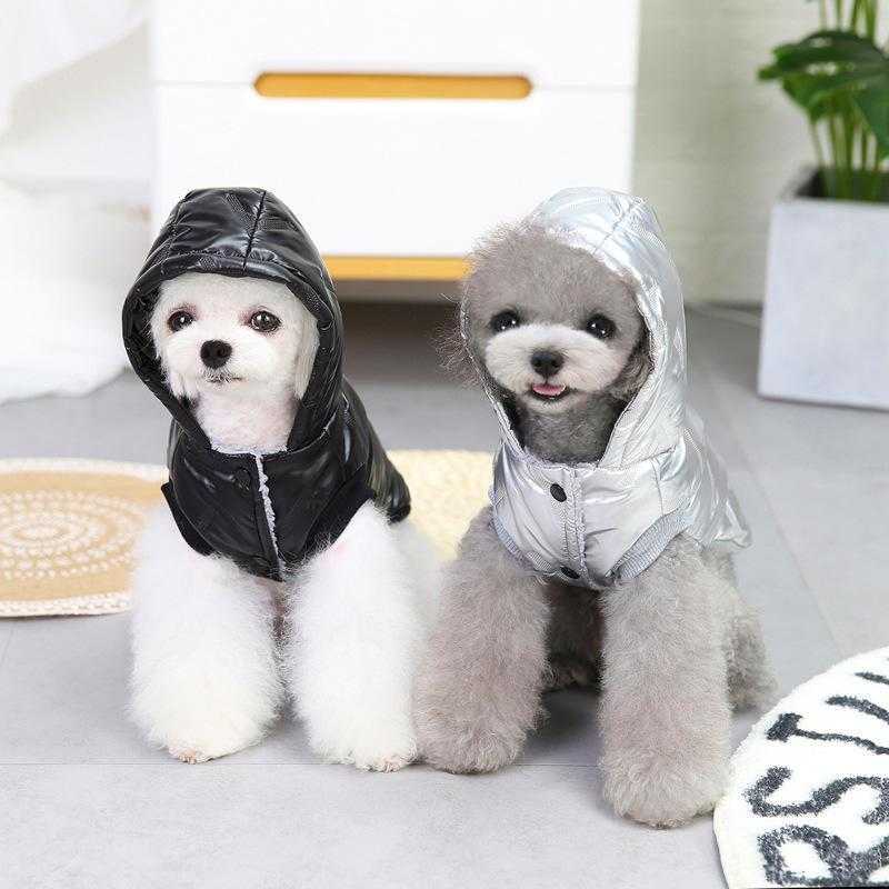 Pet Clothing Autumn Winter Jacket Dog Clothes Teddy Small Dog Pet Clothes Four-leg Cotton-padded Coat