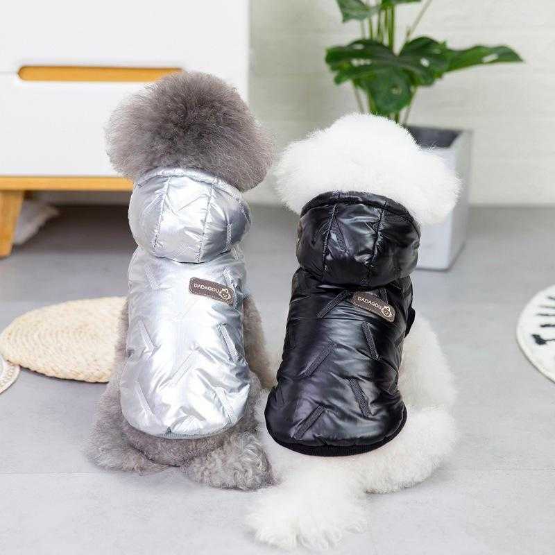 Pet Clothing Autumn Winter Jacket Dog Clothes Teddy Small Dog Pet Clothes Four-leg Cotton-padded Coat