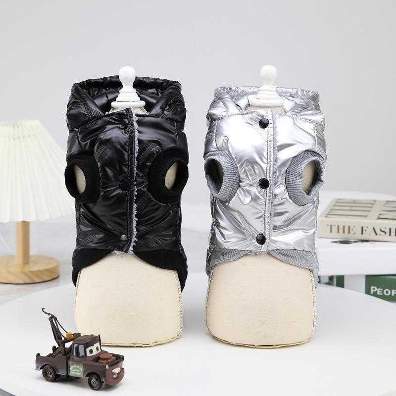 Pet Clothing Autumn Winter Jacket Dog Clothes Teddy Small Dog Pet Clothes Four-leg Cotton-padded Coat