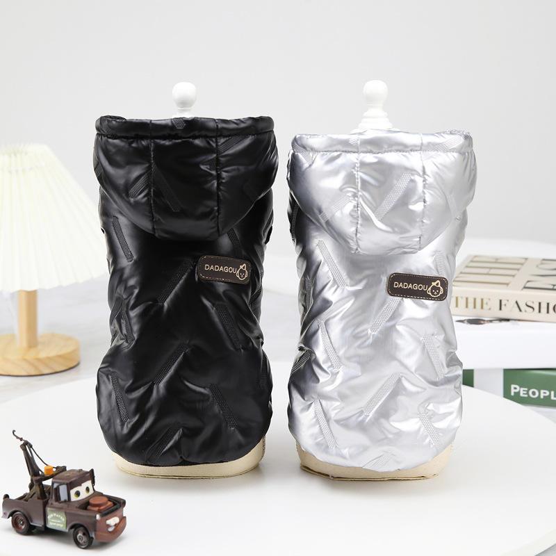 Pet Clothing Autumn Winter Jacket Dog Clothes Teddy Small Dog Pet Clothes Four-leg Cotton-padded Coat