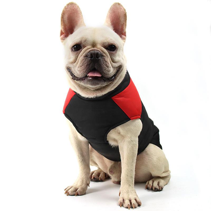 Pet Dog Clothes Autumn Winter Dog Clothing Warm Cotton Vest Pet Clothes Wholesale