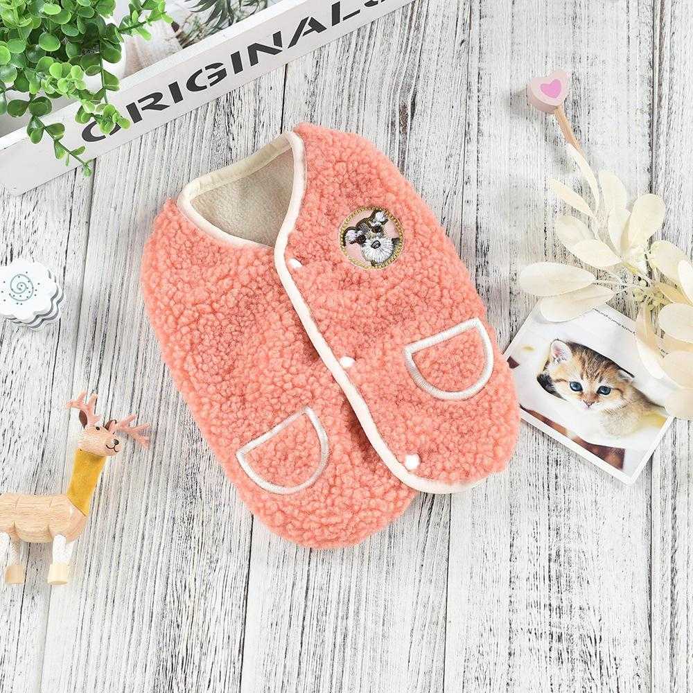 New Style Puppy Cloth Custom Warm Dog Clothes For Fleece Vest For Wholesale