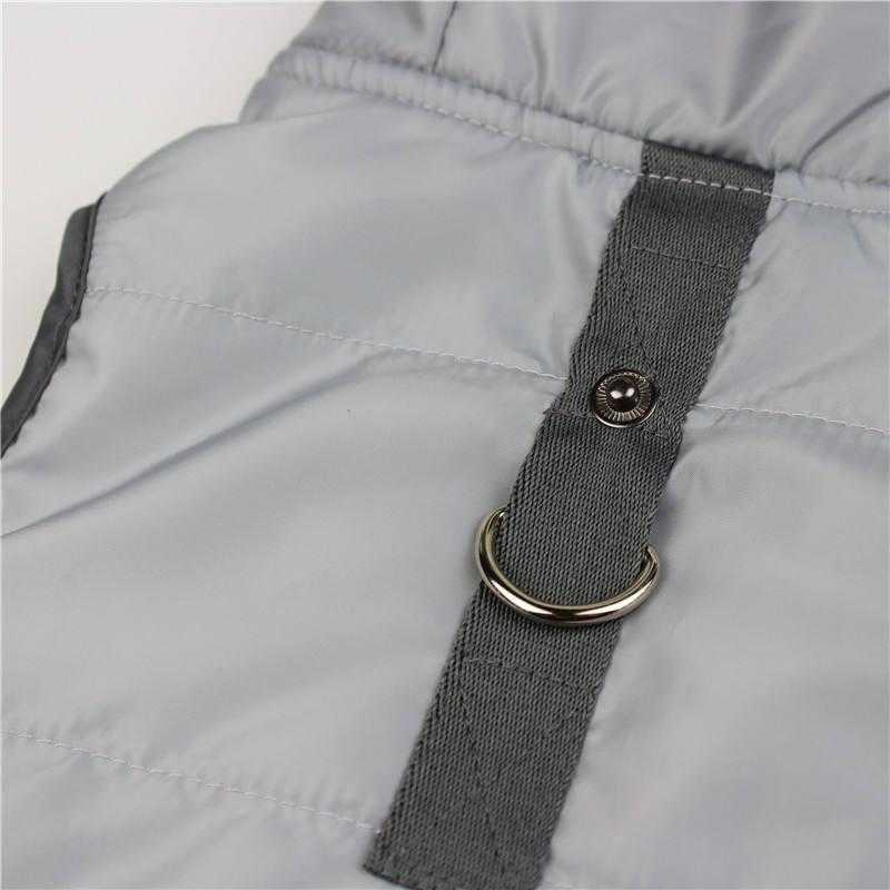 Wholesale Autumn Winter Warm Pet Jacket Hooded Vest Quilted Padded Fleece Dog Clothes