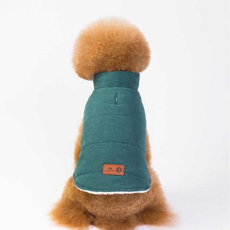 Hot Sale Custom Quilted Winter Warm Clothes Pet Dog Coat
