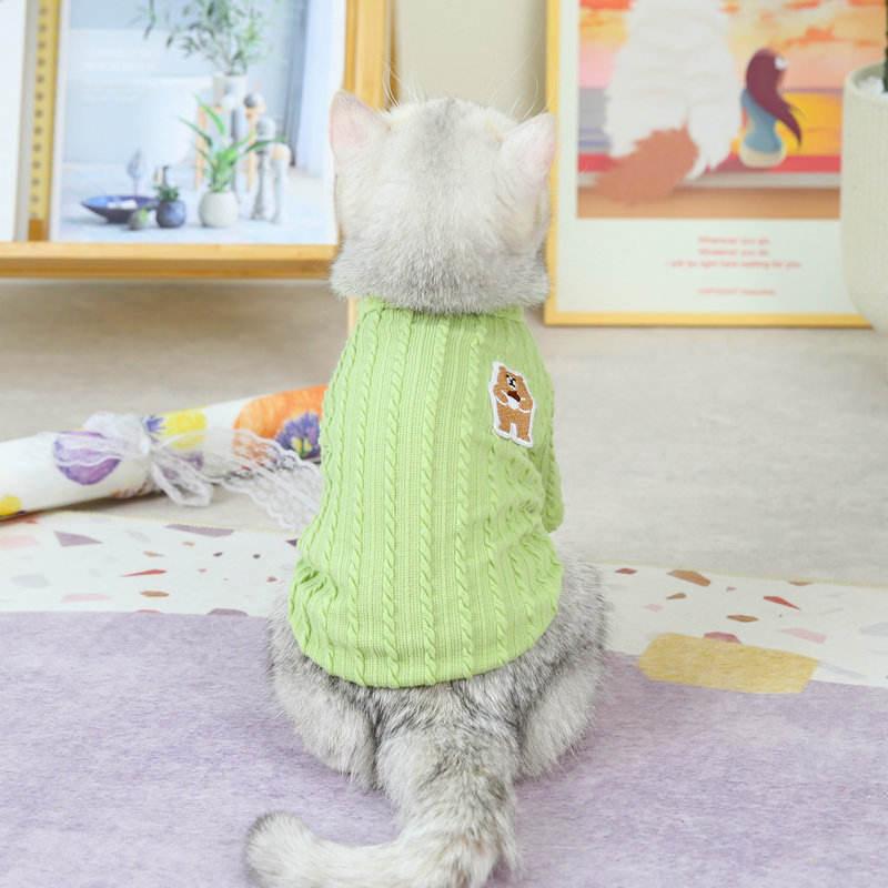 Wholesale Cat Cute Designer Dog Sweater Pet Clothes Pet Products Pet Clothes