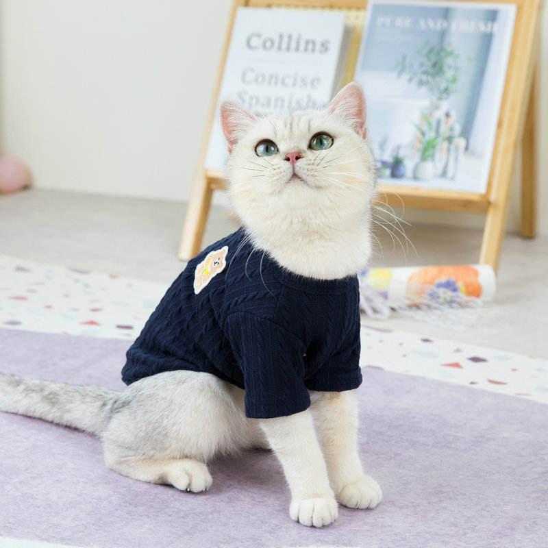 Wholesale Cat Cute Designer Dog Sweater Pet Clothes Pet Products Pet Clothes